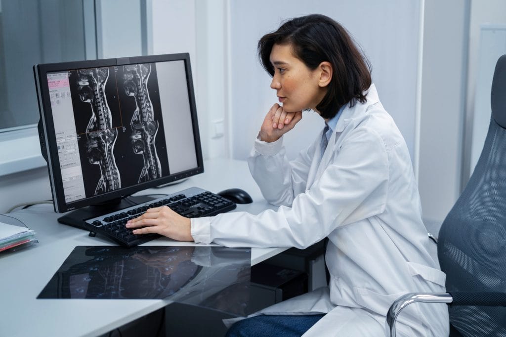 Anatomy of the neck showing what a cervical spine MRI scan detects